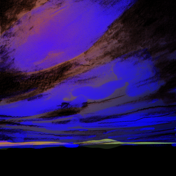 Le matin, la montagne